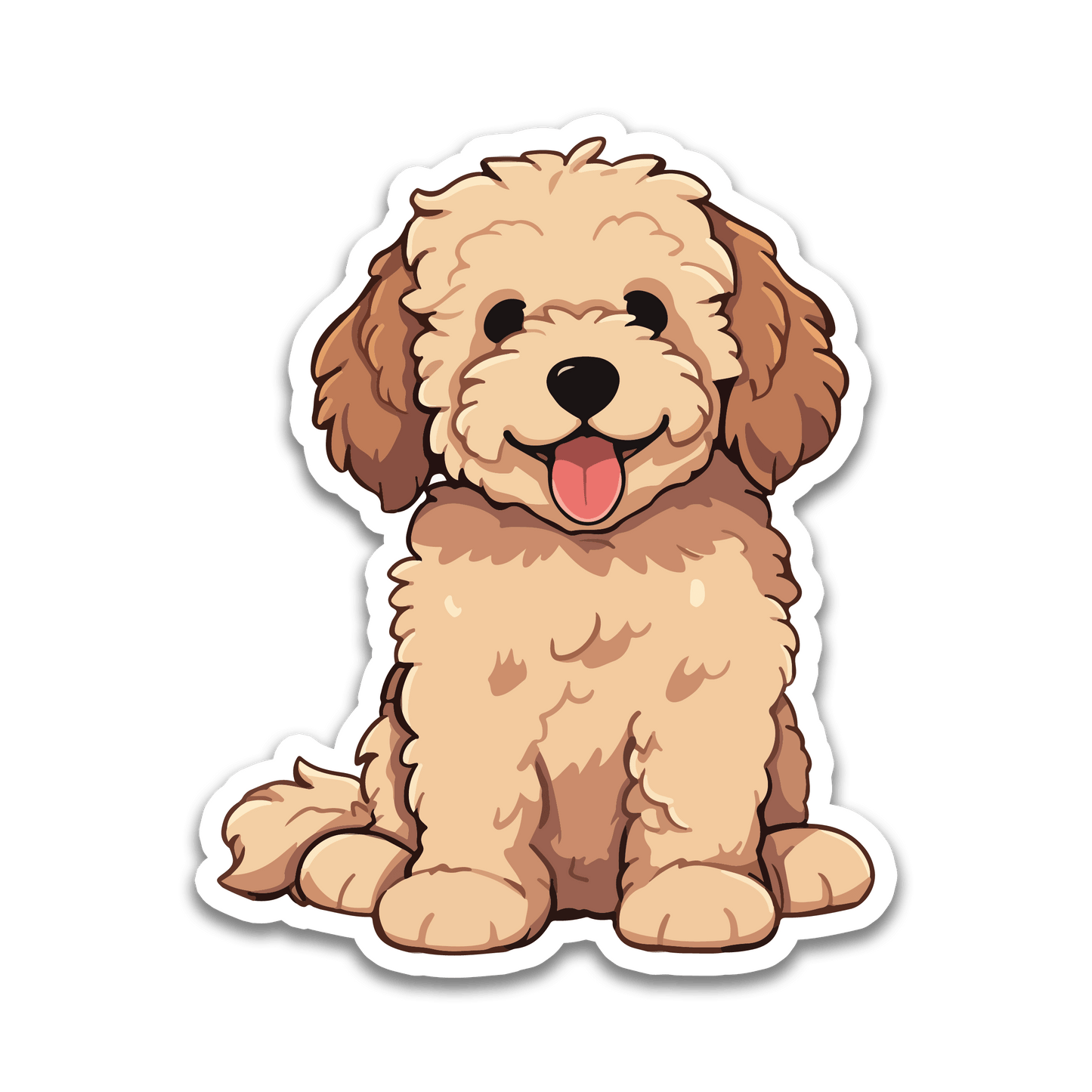 Golden Doodle Sticker