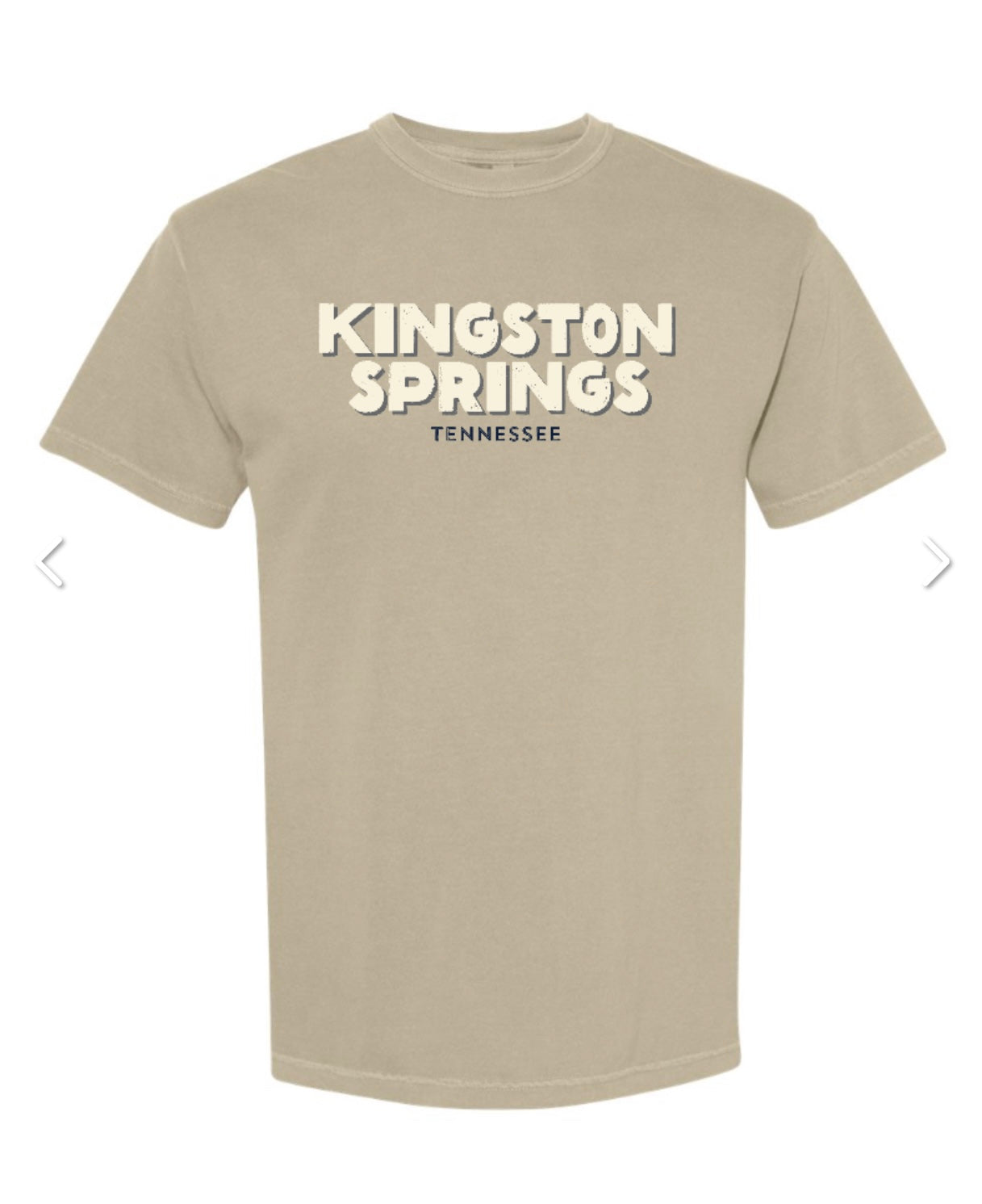 Kingston Springs Comfort Colors Tee Shirt- JF