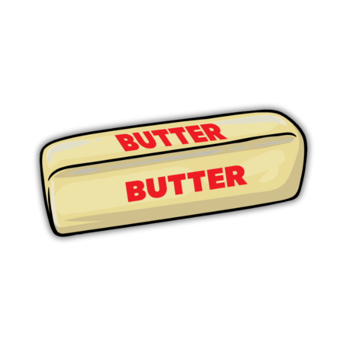 Butter Baking Sticker