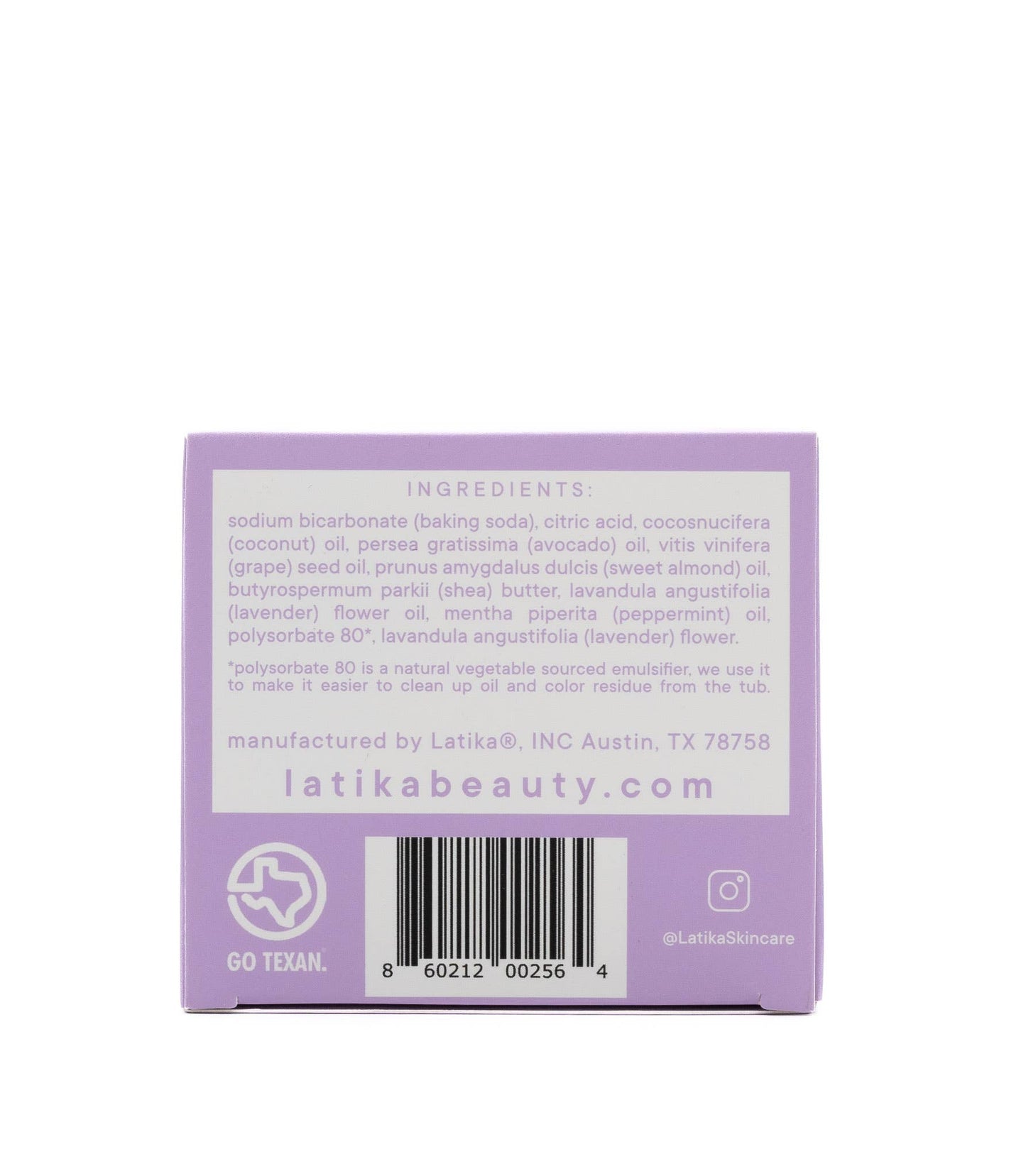 Lavender Essential Oil Bath Bomb - Calm