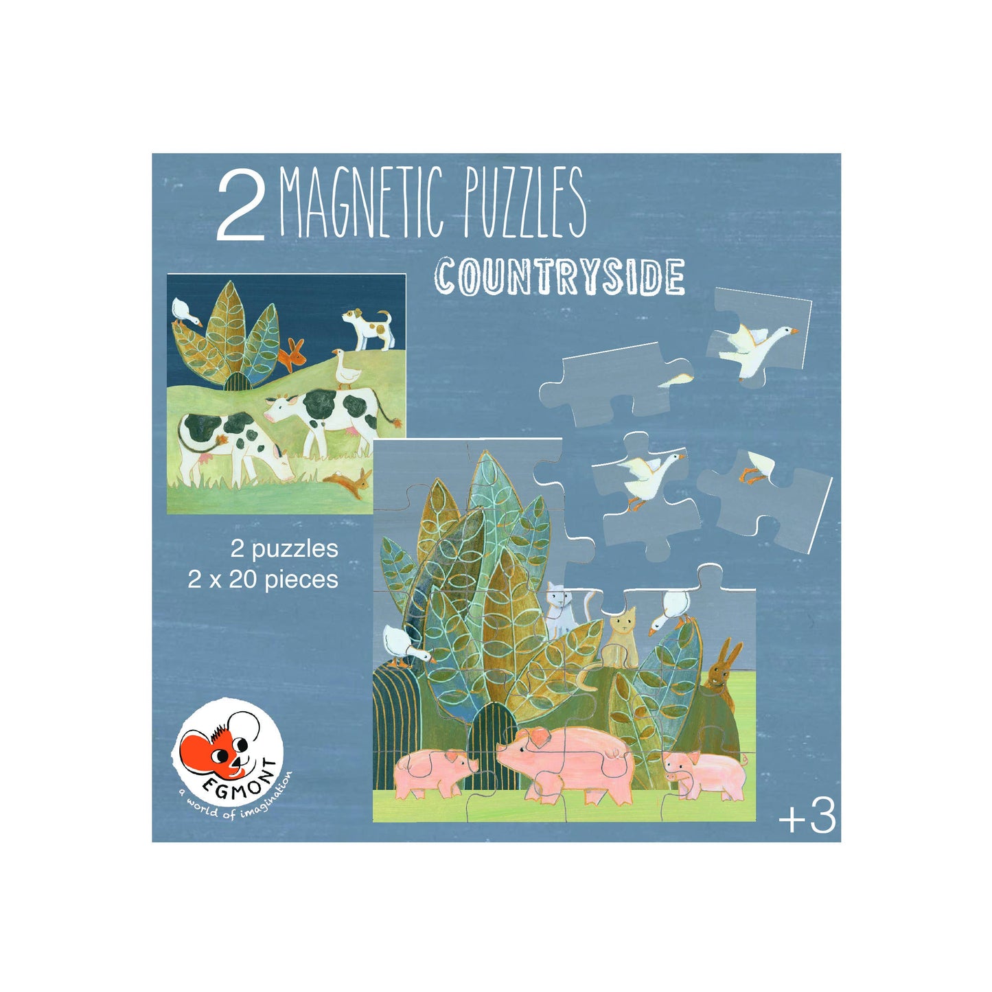 Magnetic Puzzle - Countryside