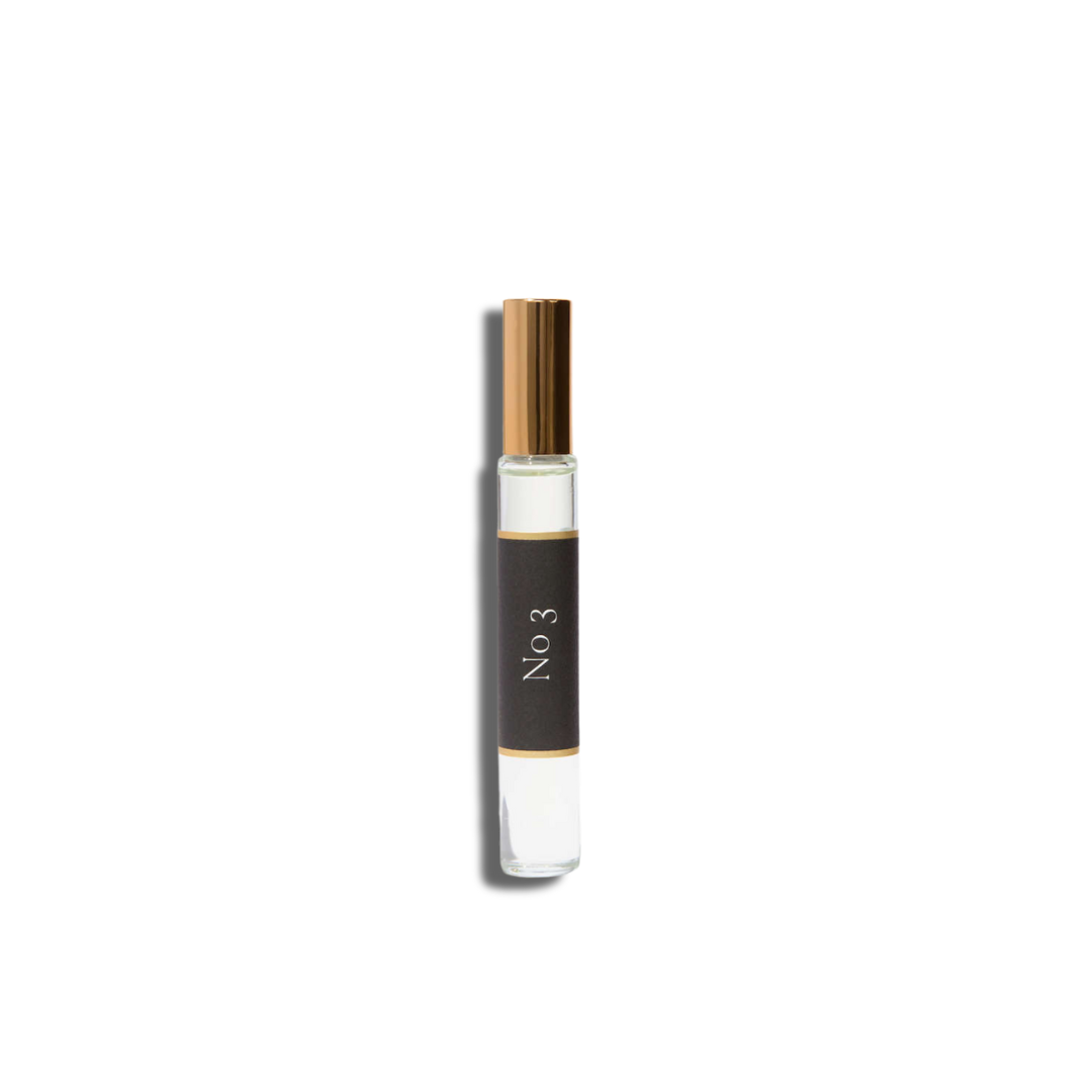 No 3 Roll On Perfume Oil - Sandalwood, Vetiver, Amberwood