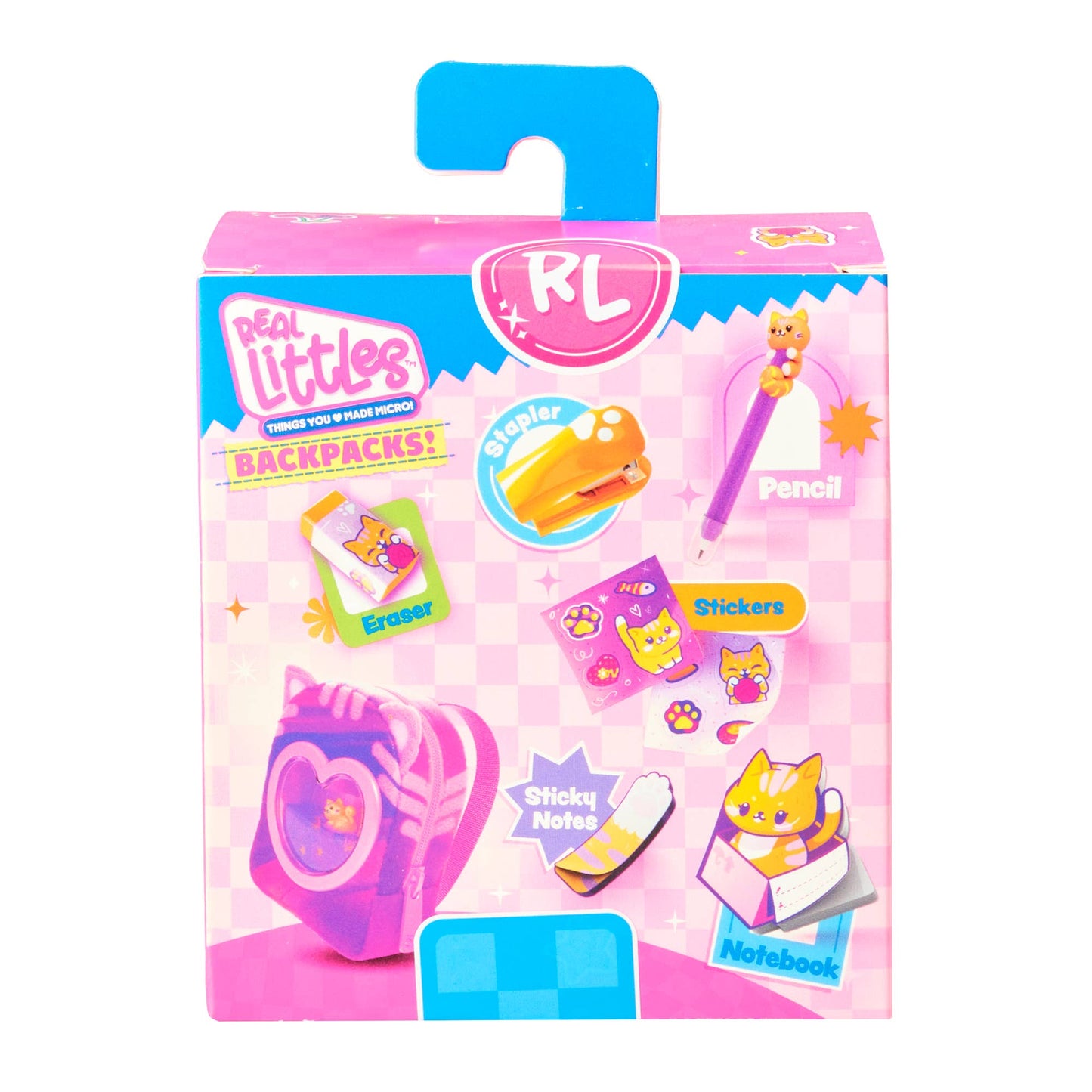 Moose Toys - Real Littles Charms Backpacks