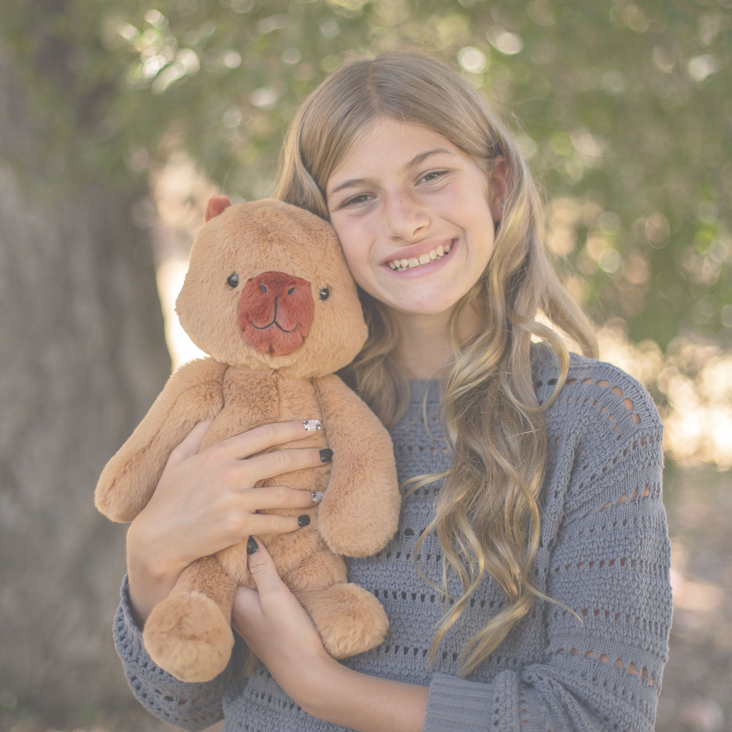 Cheeks Capybara Plushie World's Softest Lushees 16"