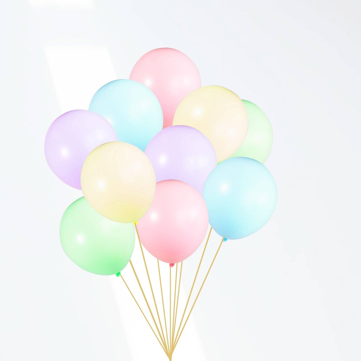 Easter Chick Spring Pastel Balloon Bouquet (11 Pack)
