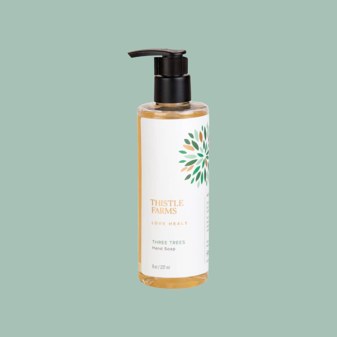 Three Trees Moisturizing Liquid Hand Soap 8 oz