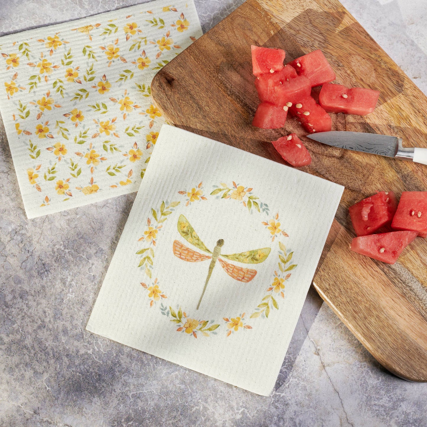 Dragonfly Swedish Dishcloth Set