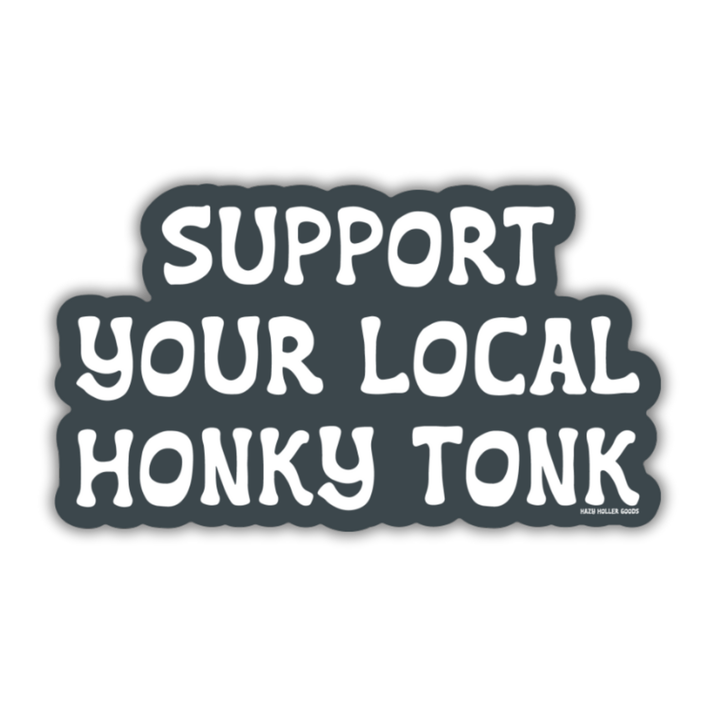 Honky Tonk Western Sticker