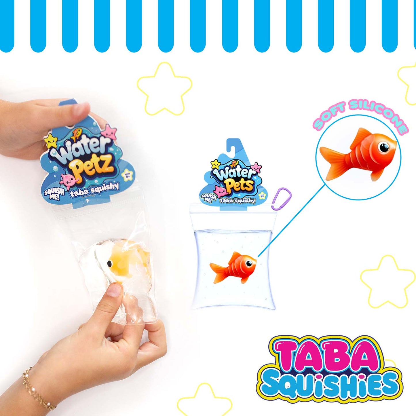Taba Squishy Mushmeez Water Pet