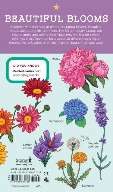 Gorgeous Garden of Tattoo Flowers