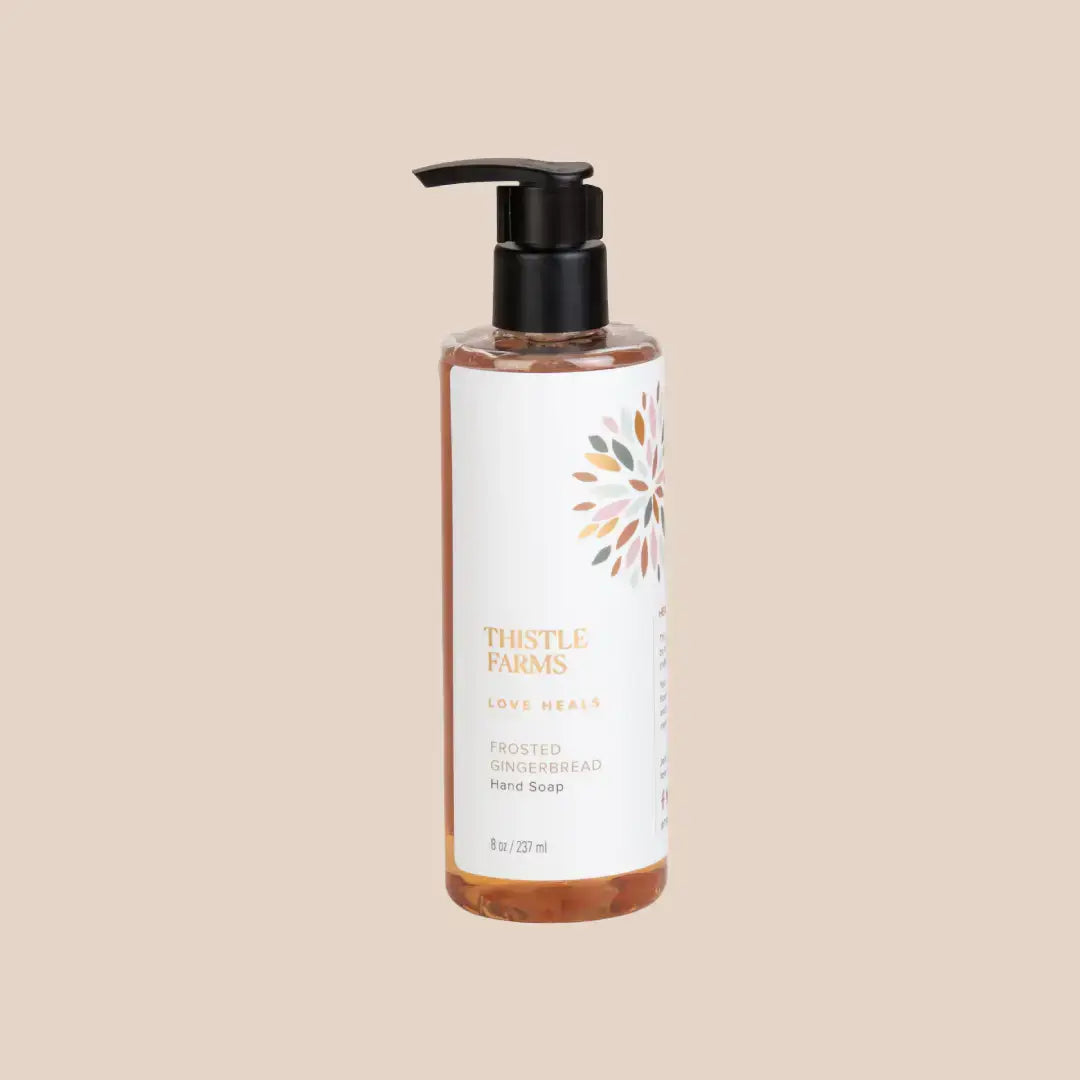 Frosted Gingerbread Moisturizing Liquid Hand Soap 8 oz