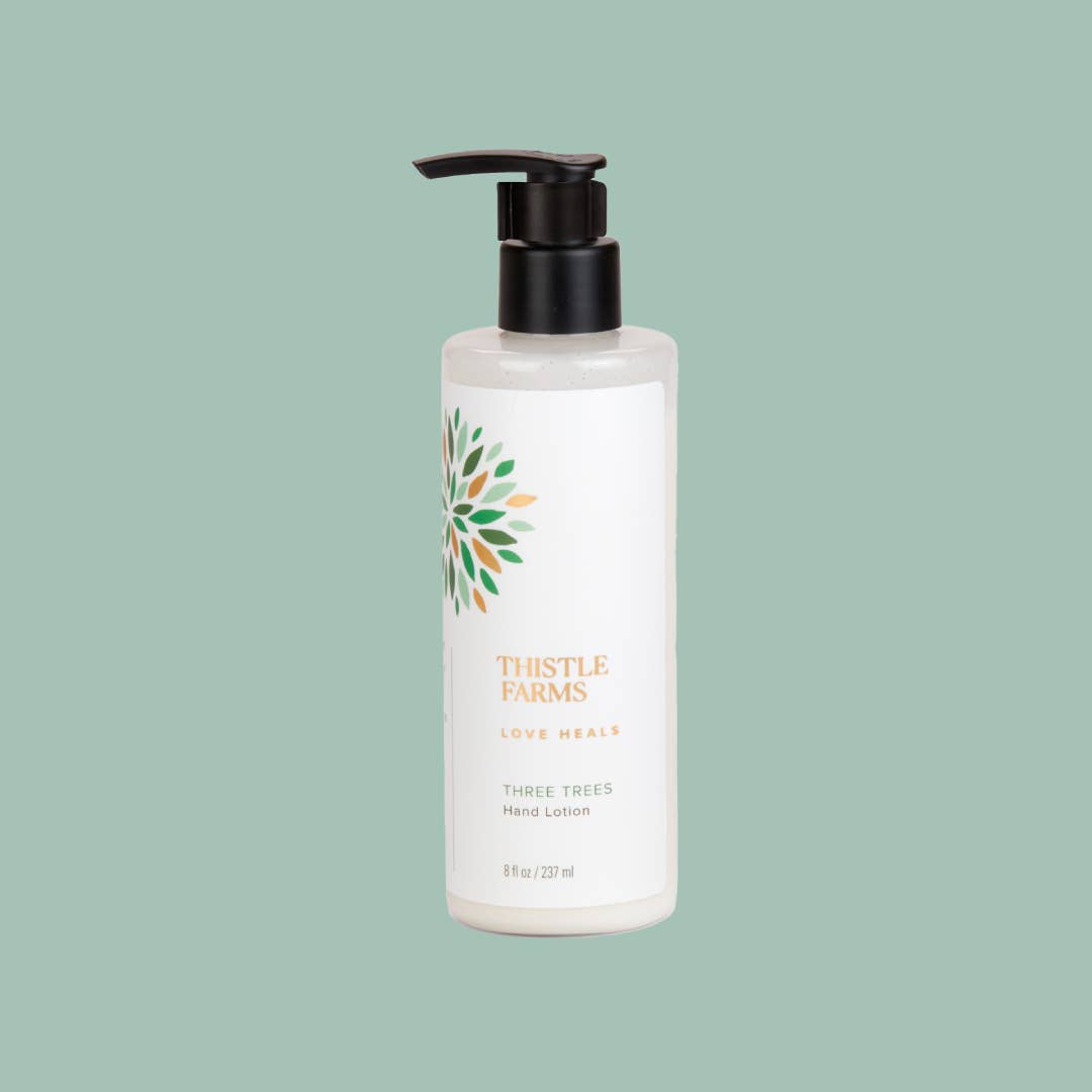 Three Trees Moisturizing Hand Lotion 8 oz