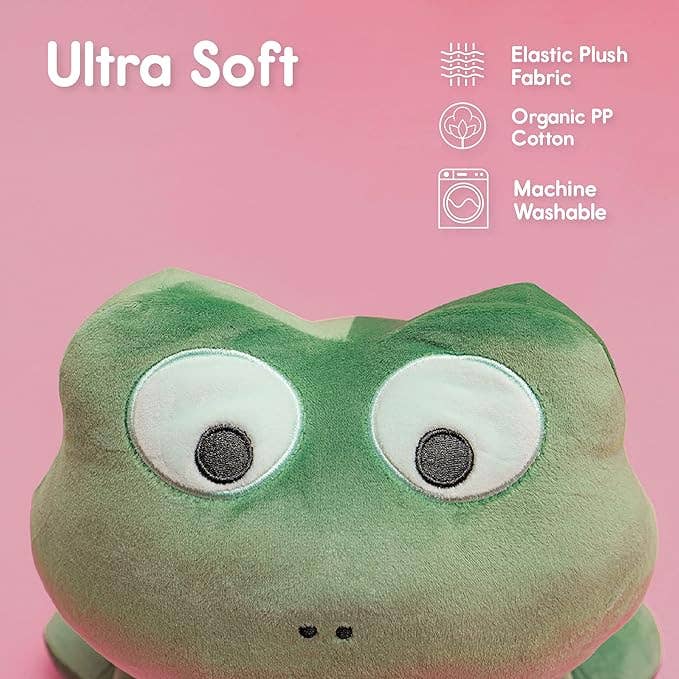 Snuggie Buggie Frog Plush Toy for Kids