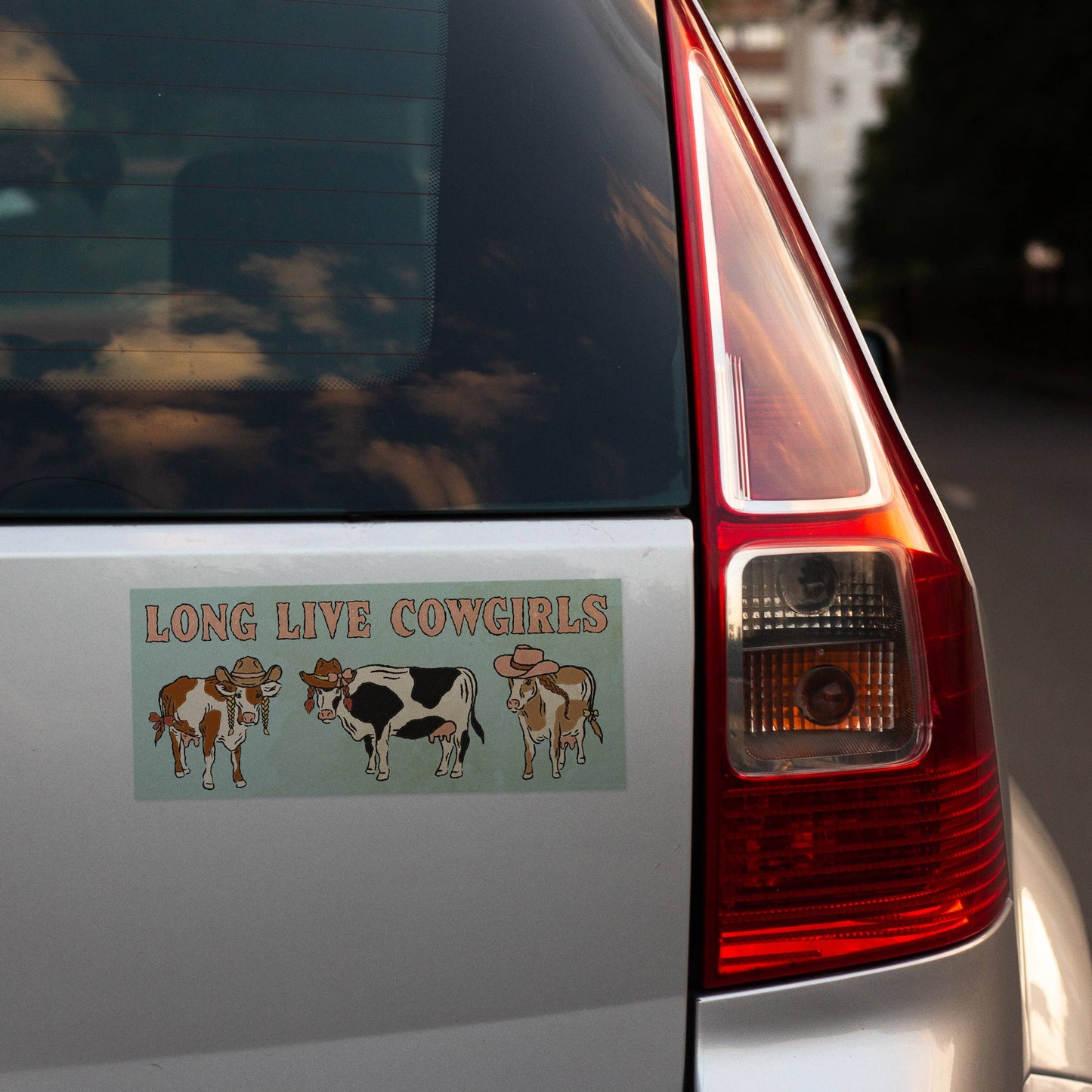 Long Live Cowgirls Bumper Sticker