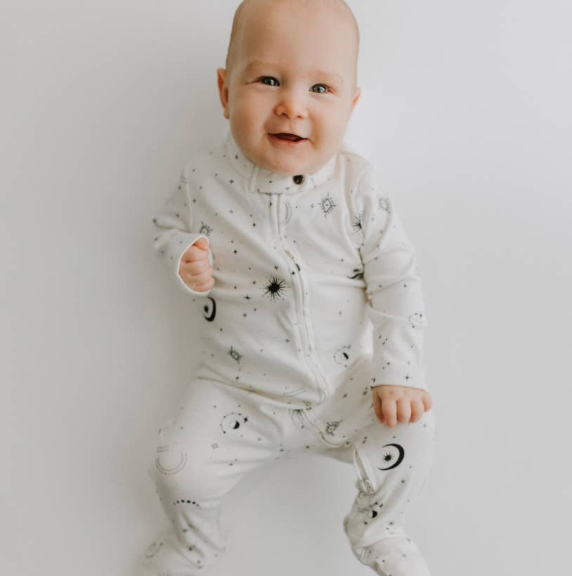 Baby footie | celestial