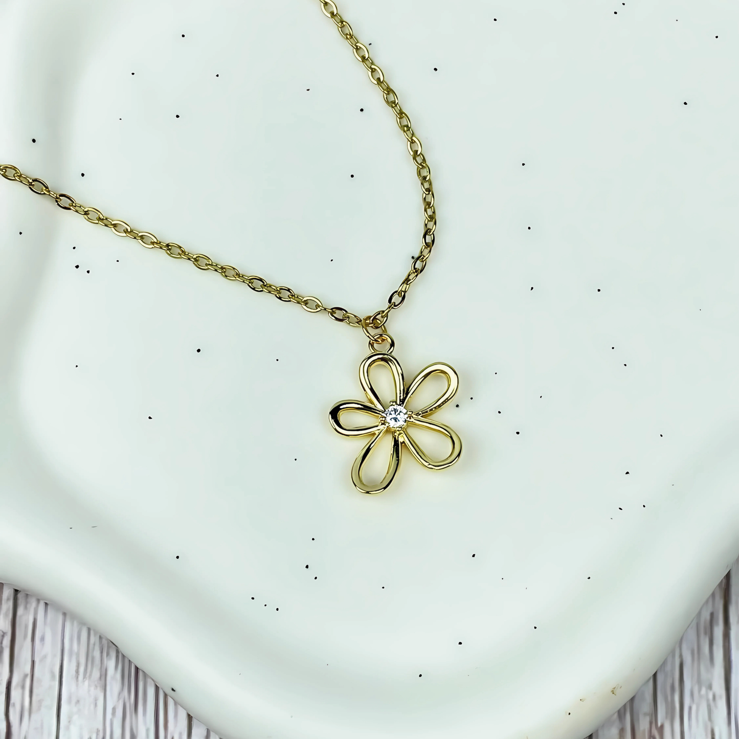 Consider the Wildflowers Charm Necklace | Christian Jewelry