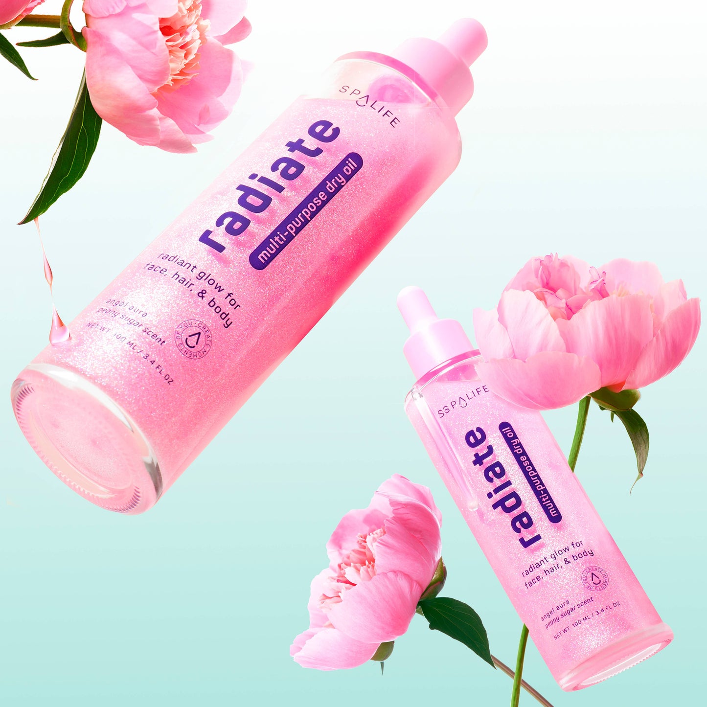 Radiate Multi-Purpose Dry Oil (Peony)