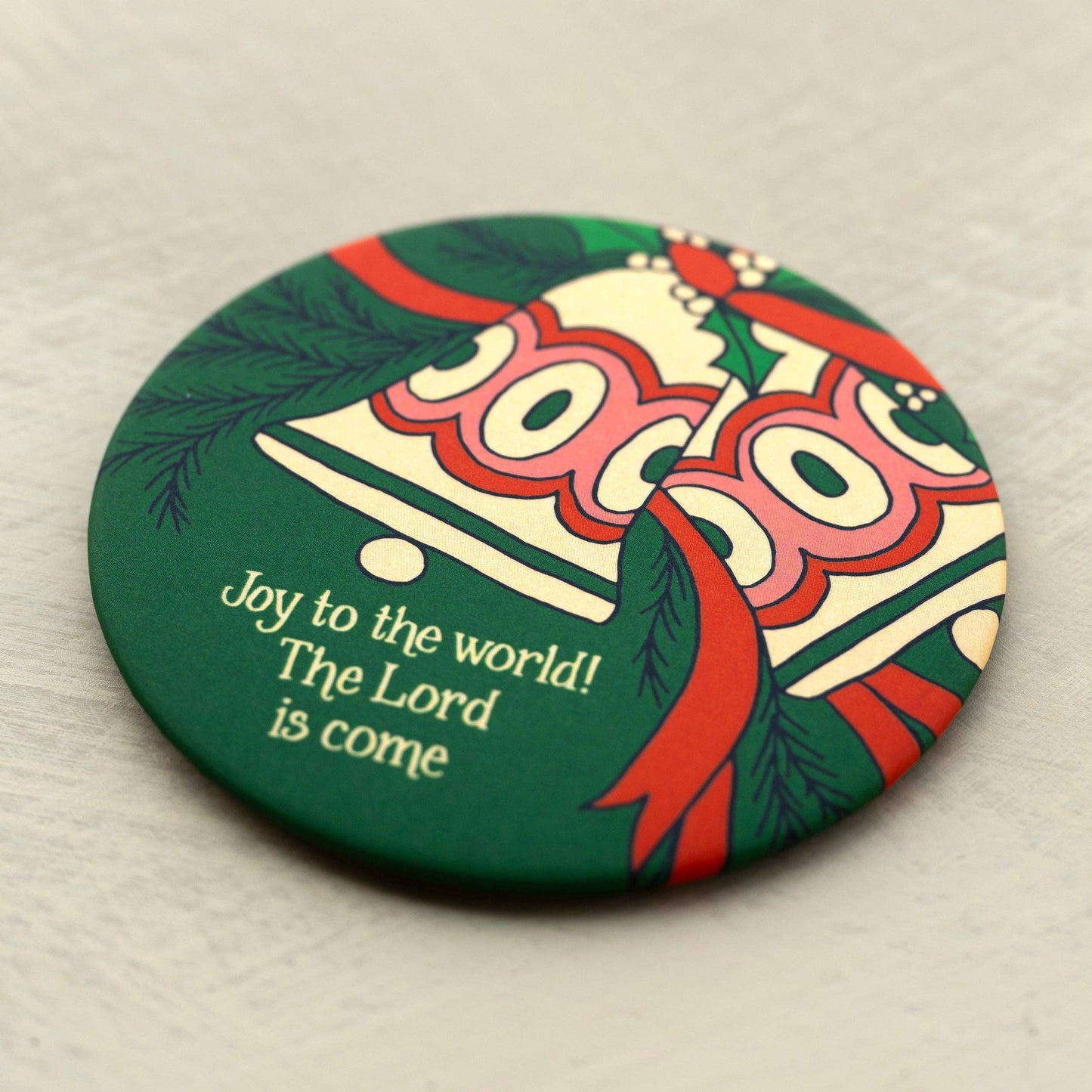 Joy to the World Christmas Magnet