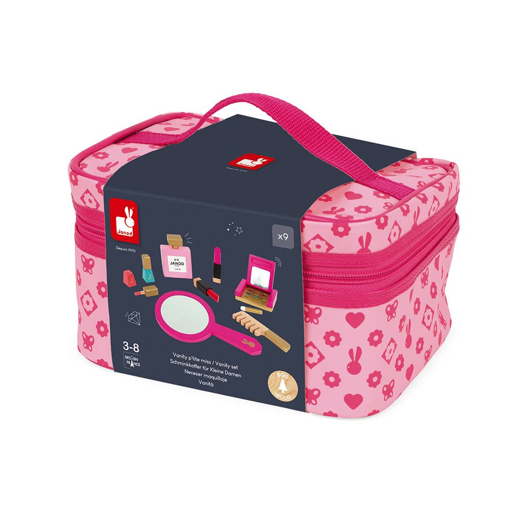 Pretend Play Toy | Little Miss Vanity Case | 9 accessories