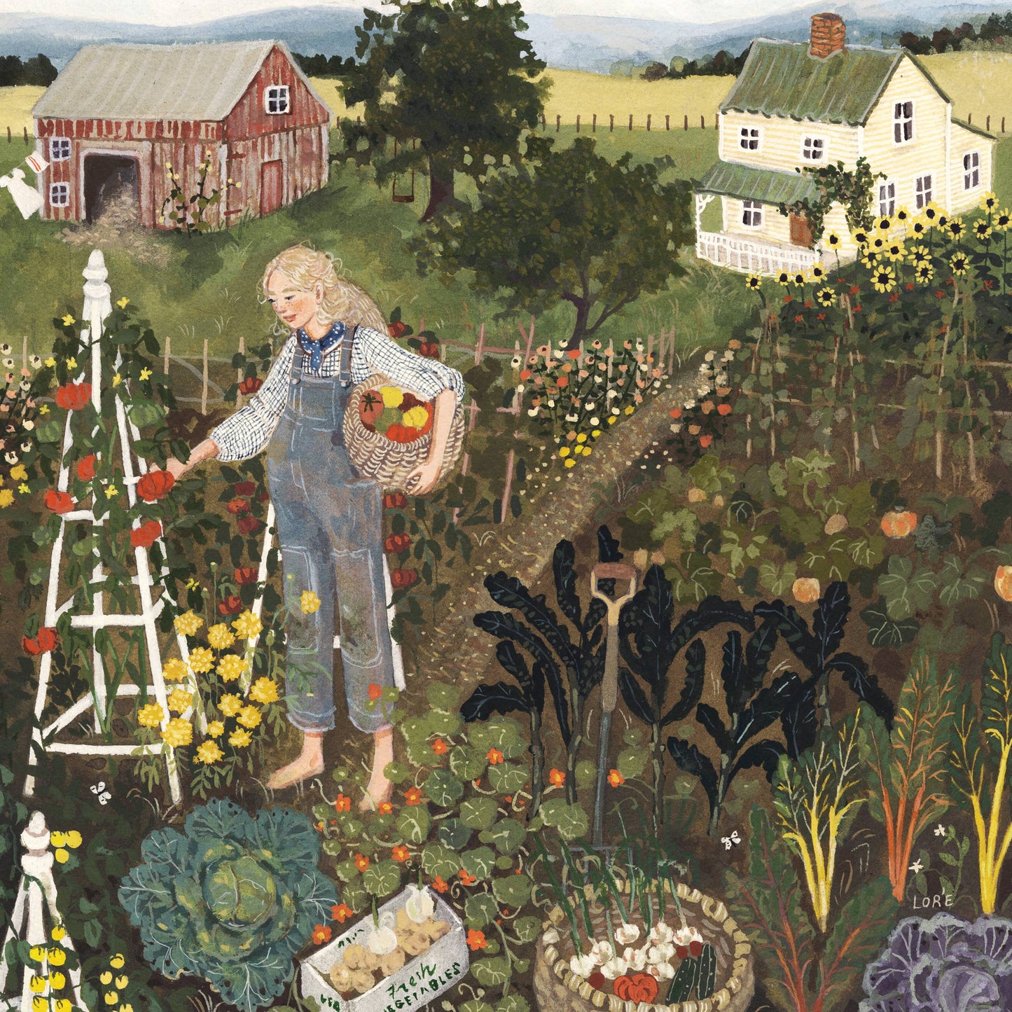 Market Gardener Mini - 100 Piece Mini Puzzle