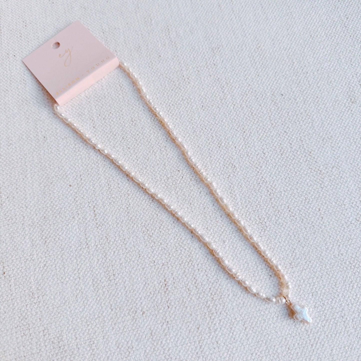 Genuine Freshwater Pearl Cross Necklace