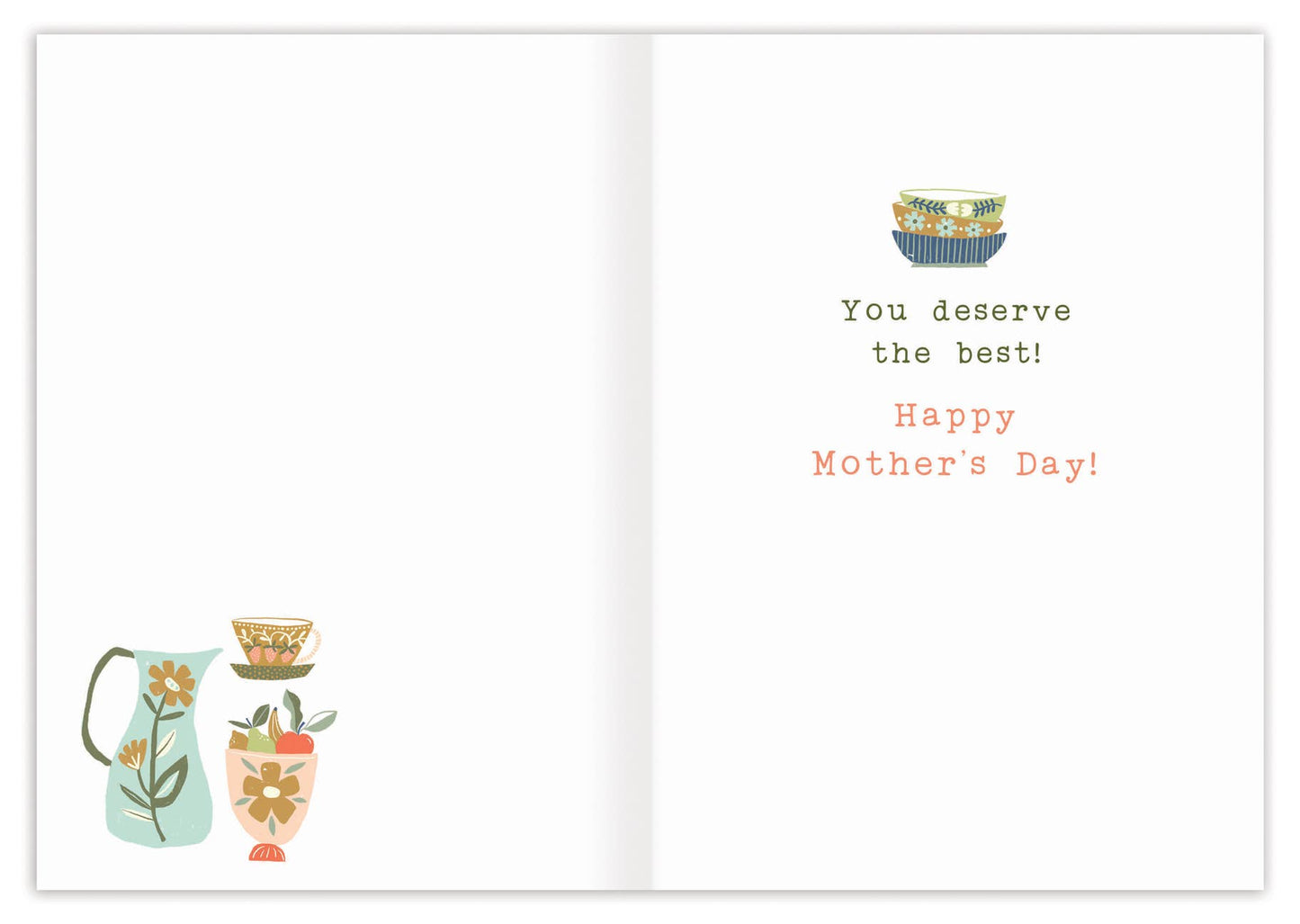 Serve Up Love Mother's Day Card