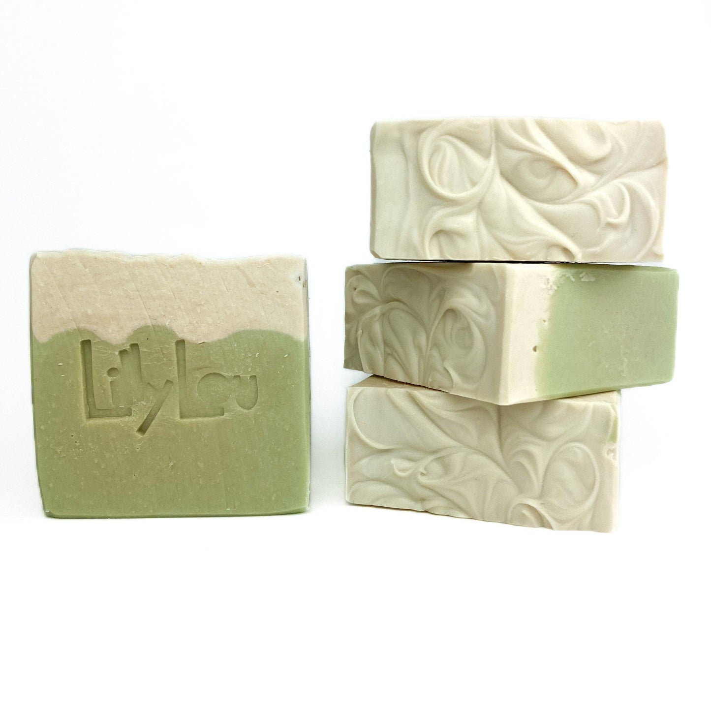Aloe Soap Bar | Green Tea & Lemongrass Scent | Goat milk