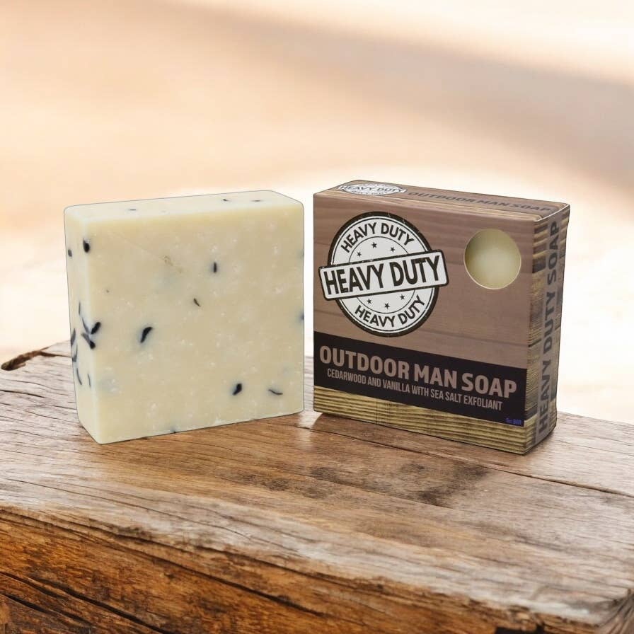 Outdoor Man Heavy Duty Soap | Cedarwood & Vanilla