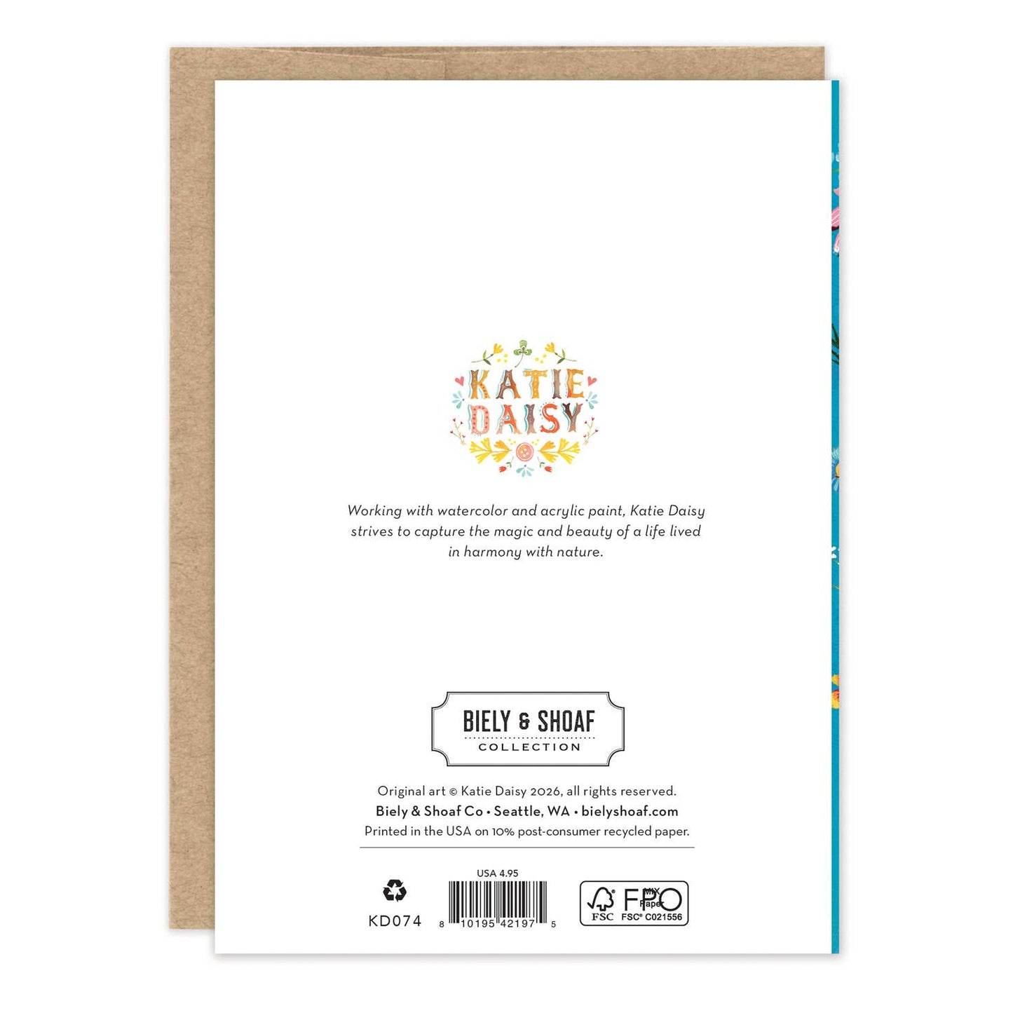 Wild Meadow Thank You Card