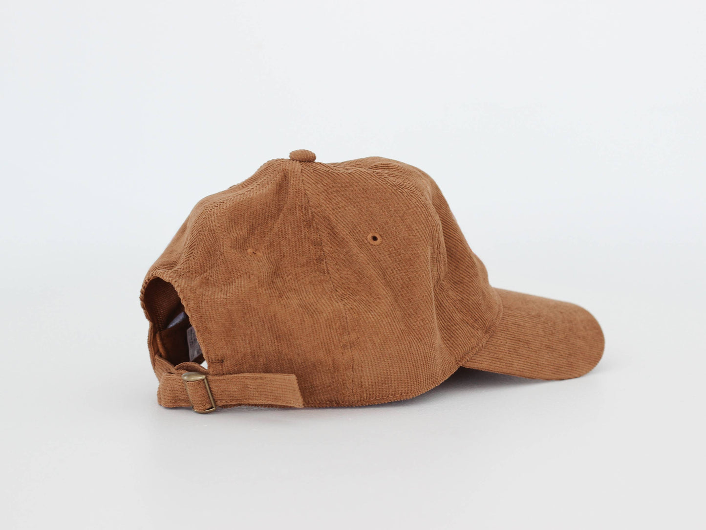 Howdy Script Modern Corduroy Hat • Embroidered Brown Cap