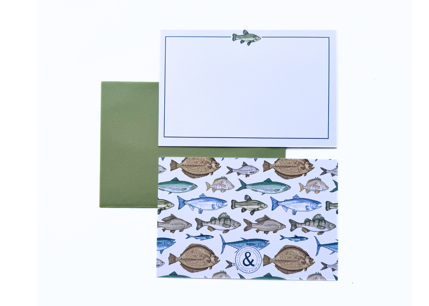 Gone Fishing Notecard Set