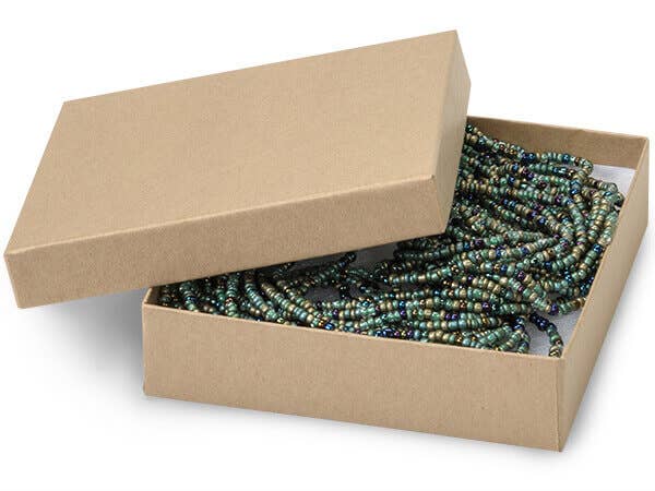 Brown Kraft Jewelry Gift Boxes