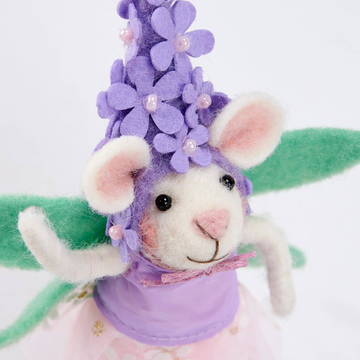 Purple Flower Mouse Critter