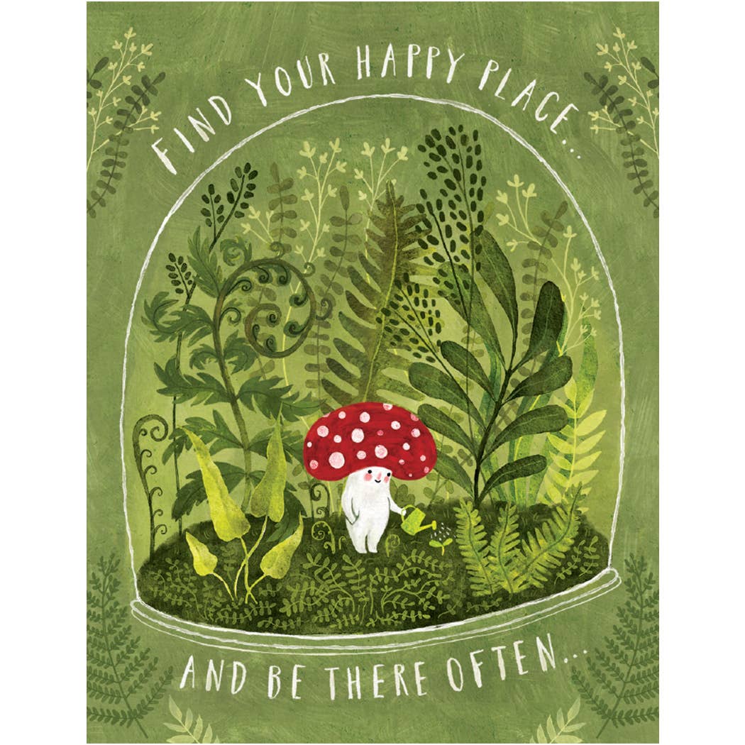 Happy Place Birthday Card