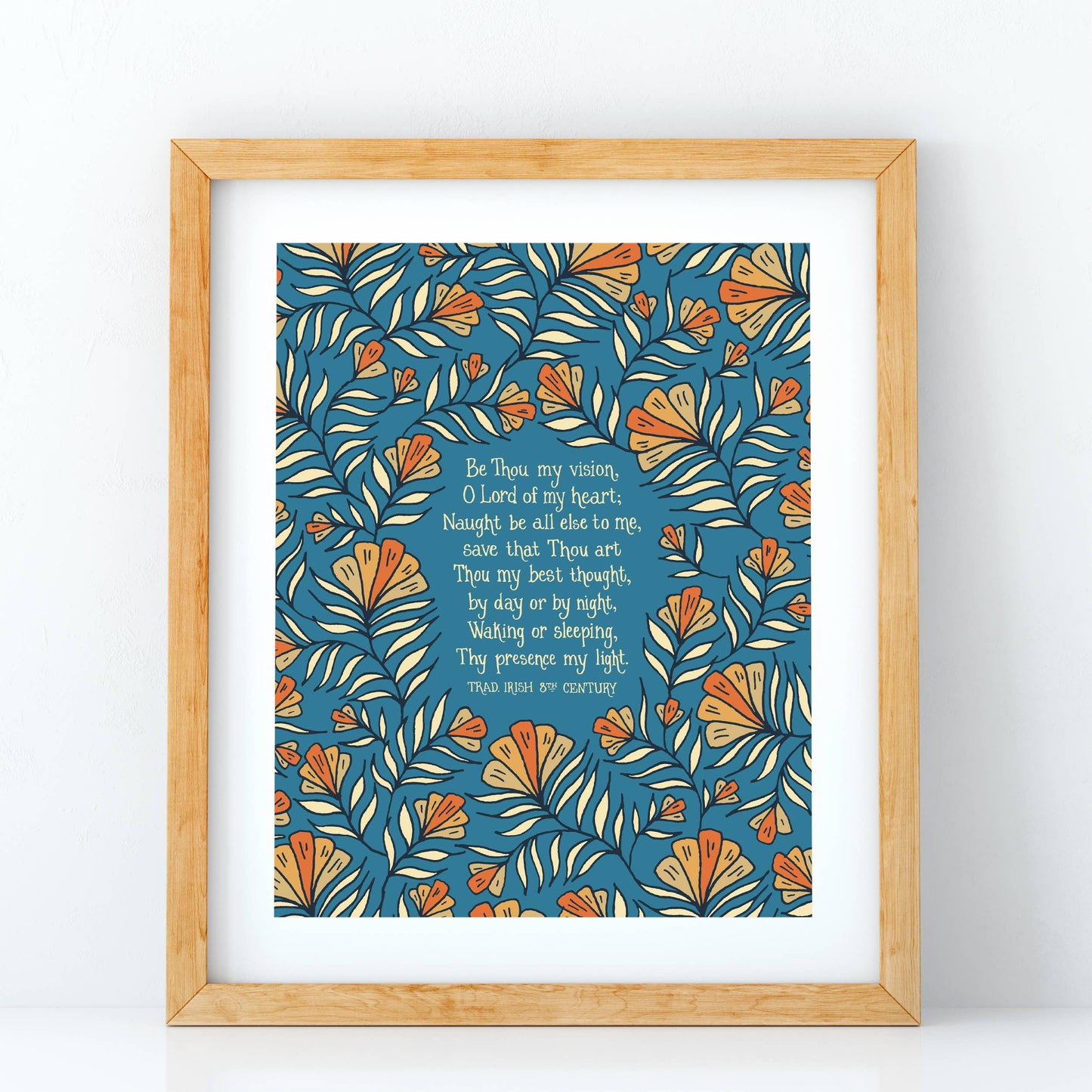 Be Thou My Vision Hymn Art Print