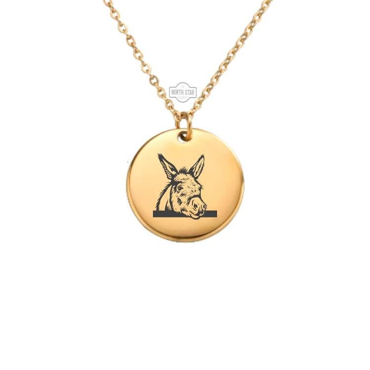Donkey Necklace - Farm Animal Jack Ass Mule