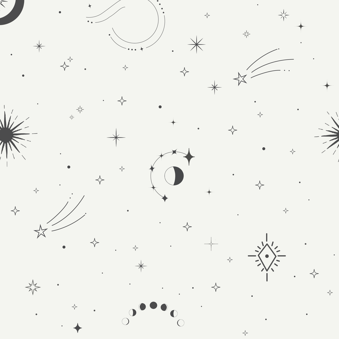 Baby footie | celestial