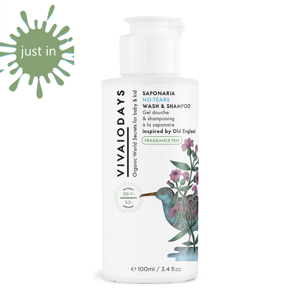 Fragrance Free Saponaria No-Tears Wash & Shampoo