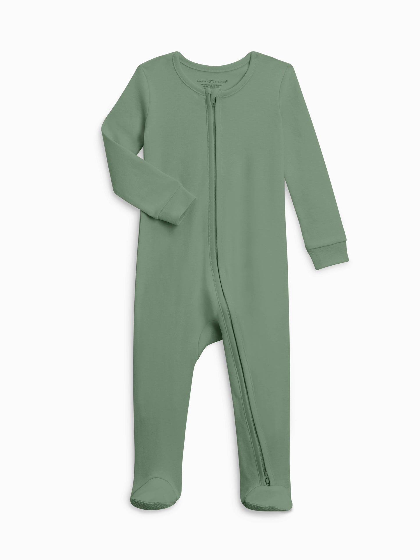 Peyton Zipper Sleeper - Thyme