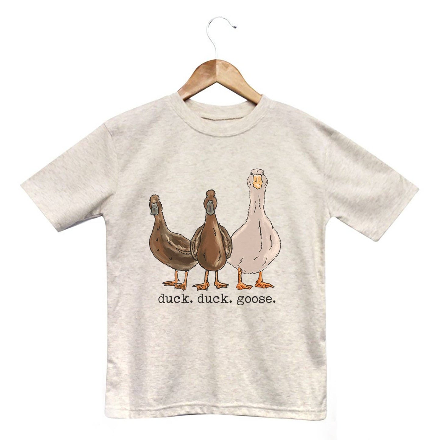 "duck. duck. goose" Toddler tee