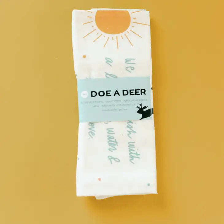 We All Flourish - Flour Sack Towel