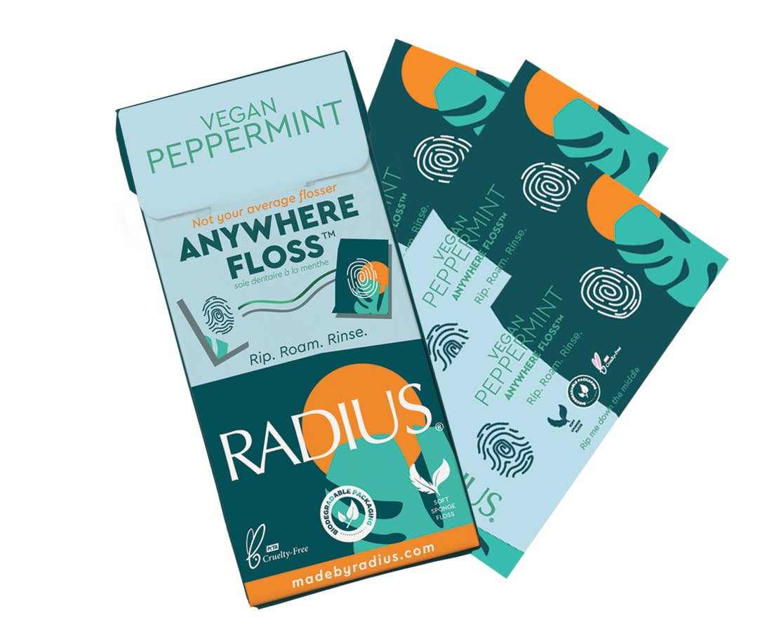 Vegan Peppermint Anywhere Floss™