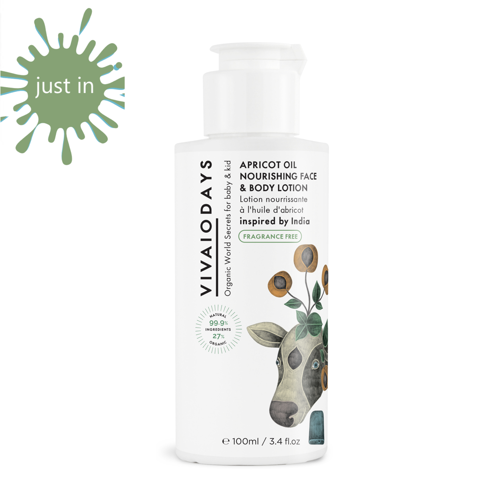 Fragrance Free Apricot Oil Nourishing Face & Body Lotion