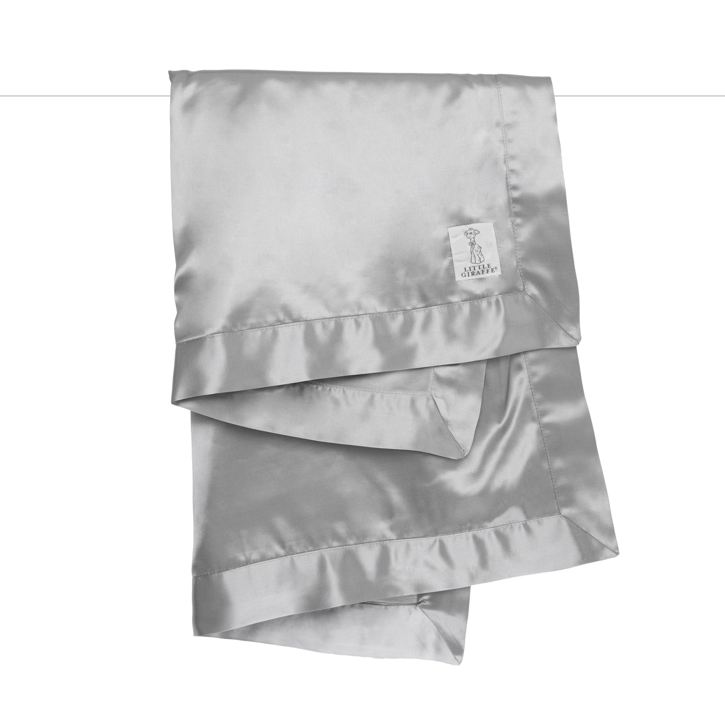 Velvet Deluxe™ Baby Blanket- Silver