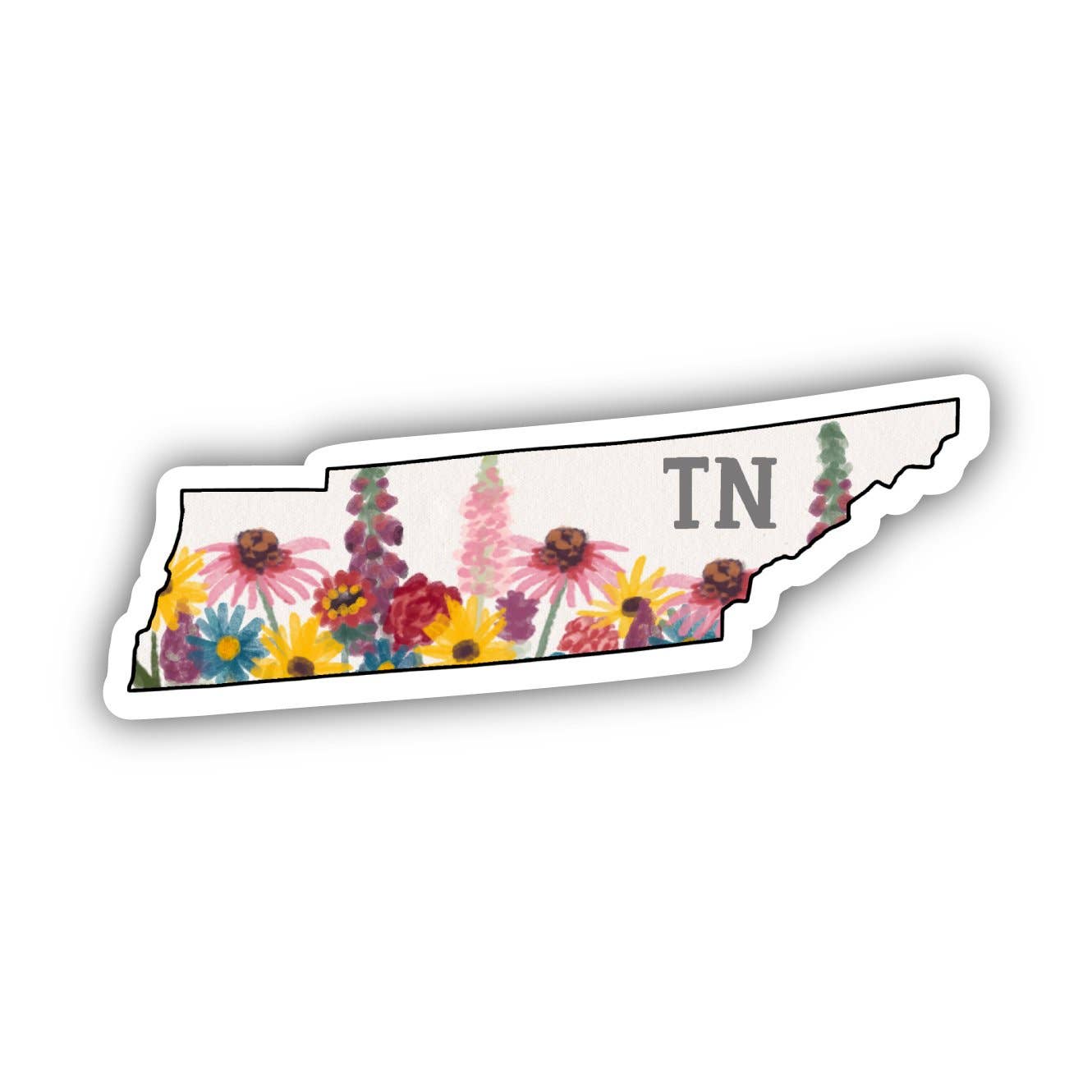 Tennessee Painterly Pattern Sticker