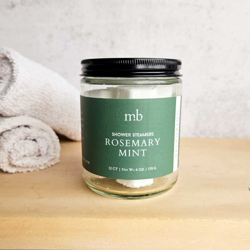 12ct Mini Shower Steamer Jars | Aromatherapy