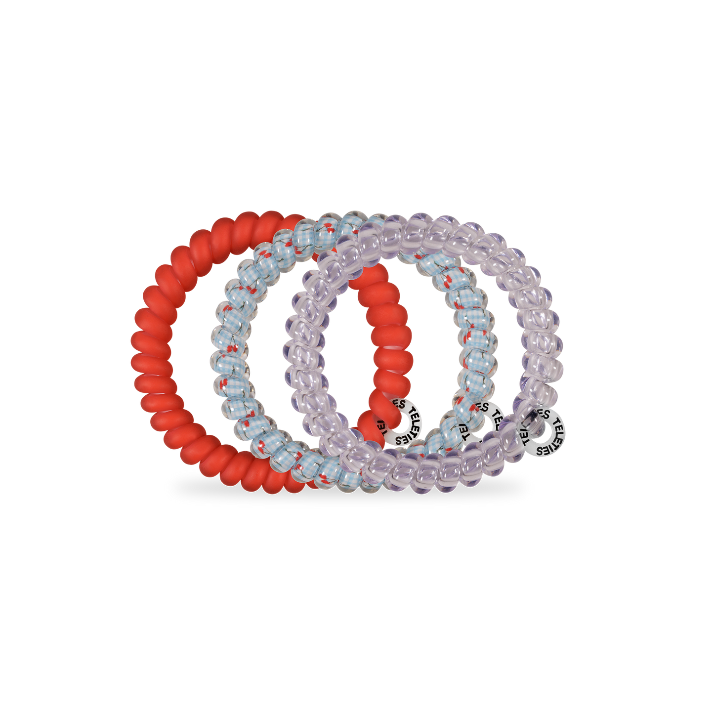 Spiral Hair Coils | Small | Basket of Cherries