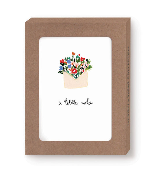 A Little Note Boxed Notecard - Set Of 10