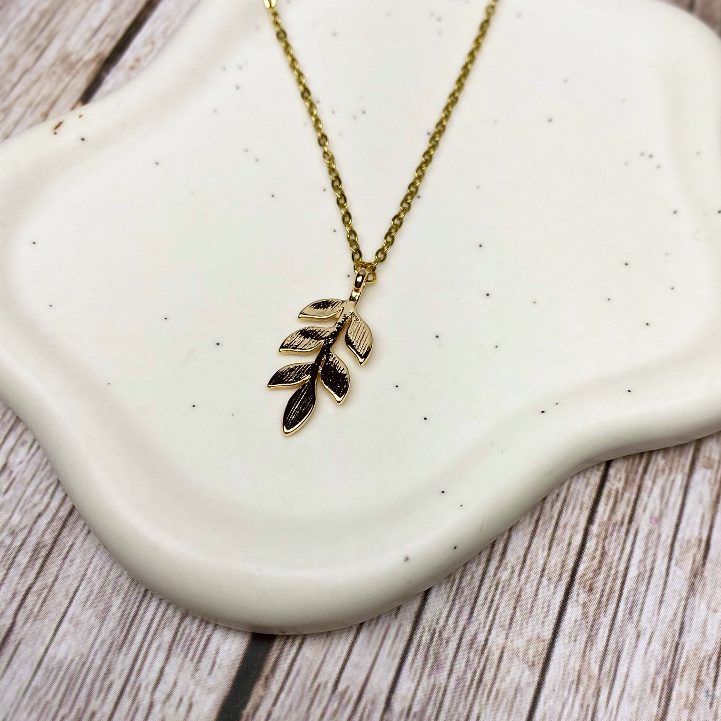 I Love Fall Necklace | Stainless Steel Chain