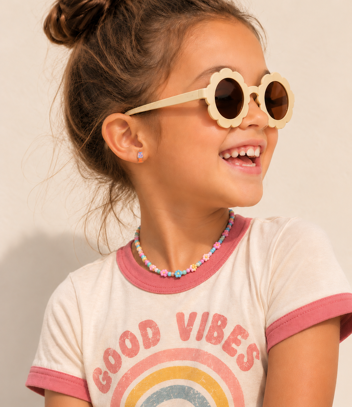 Lava Lamp Enamel Flat Back Kids Earrings